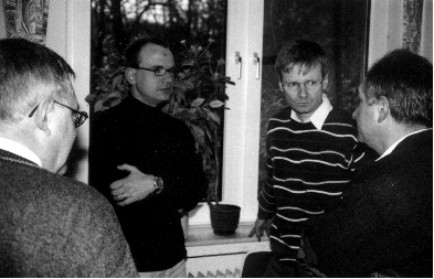 Michael Ponsford, Uwe Rechberger, Dr. Stefan Felber und Roland Hees