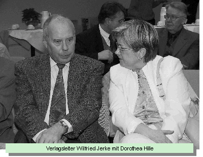 Verlagsleiter Wilfried Jerke mit Dorothea Hille
