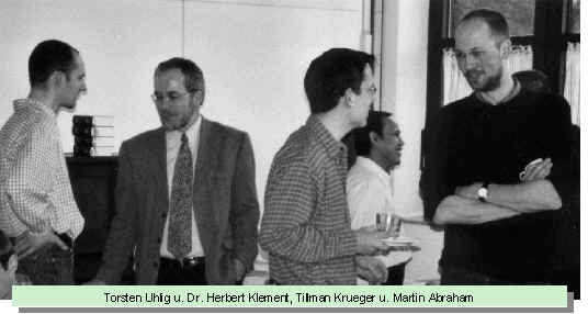 Torsten Uhlig u. Dr. Herbert Klement, Tillman Krueger u. Martin Abraham