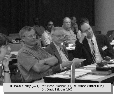 Dr. Pavel Cerny (CZ), Prof. Henri Blocher (F), Dr. Bruce Winter (UK), Dr. David Hilborn (UK)