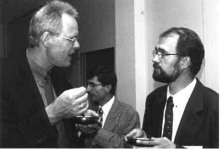 Rektor Dr. Helge Stadelmann und Pfr. Dr. Ralph Meier